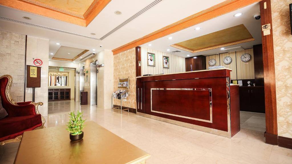 Reception and lobby with 24-hour front desk